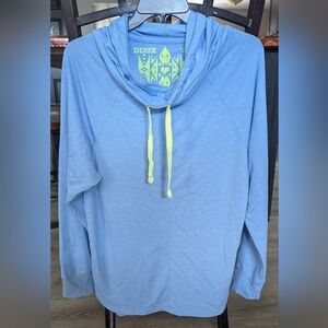 Derek Heart T-shirt Hoodie Sz L